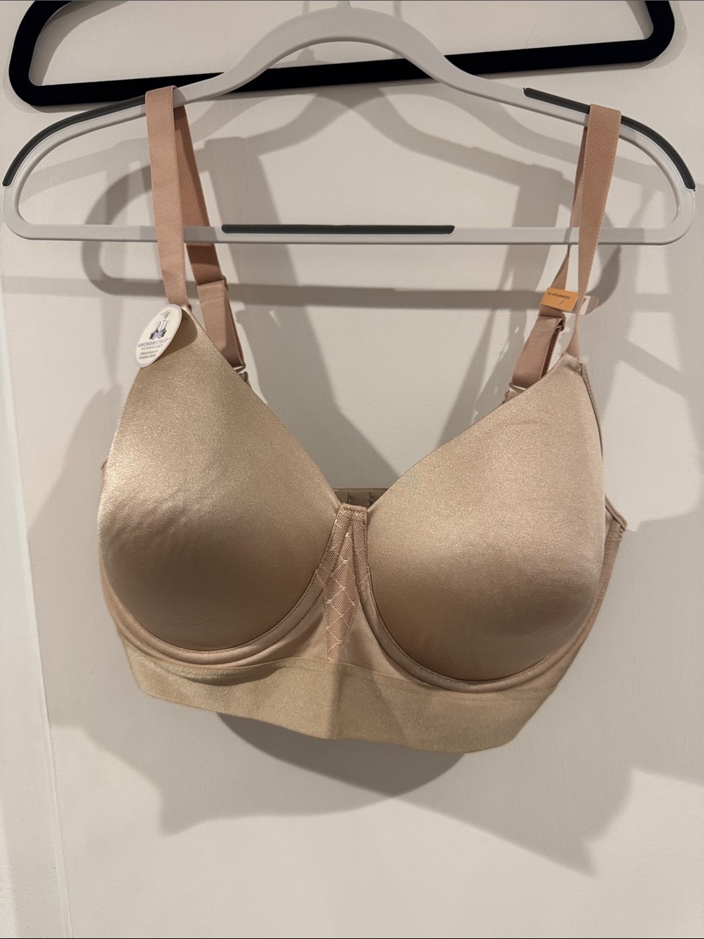 BNWT Bali Nude Full-Coverage Underwire Comfort Bra 38DD #3456